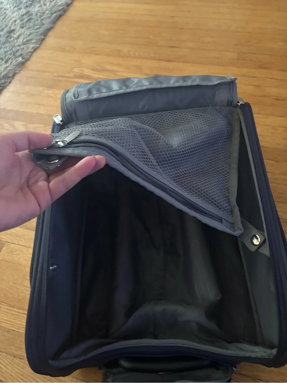 Navy Carry-On Travel Tote